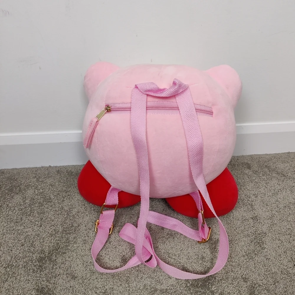 Vintage Bioworld Kirby Plush Back 13" 2002 Fifa World Cup Mexico Soccer Kawaii - Picture 2 of 5